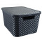Caja ratán 20 lts NEGRO