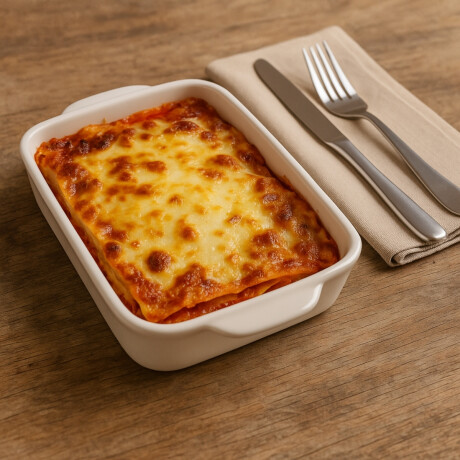 Molde para Lasaña Actualite 20x14 cm 577 ml Blanco Porcelana Corona Molde para Lasaña Actualite 20x14 cm 577 ml Blanco Porcelana Corona