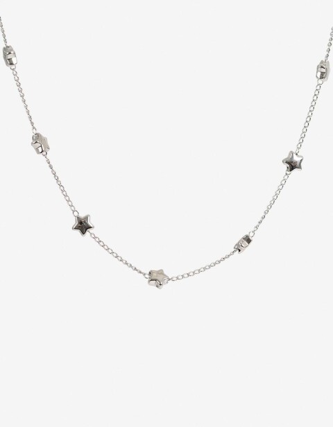 Chokers Metal Chokers New Indie - Plateado Rodio