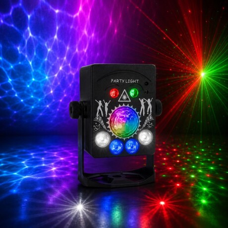 Luces Led 4 En 1 Pls Laser Water Lines Ball Strobe Wash Luces Led 4 En 1 Pls Laser Water Lines Ball Strobe Wash