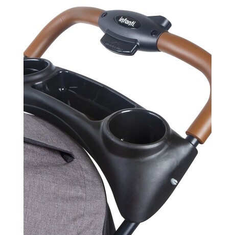 Coche de bebé + silla para auto Infanti Pompeya Travel System New Gris