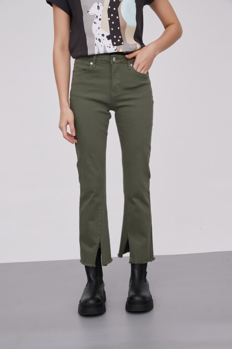 Pantalon Brindisi Verde Seco