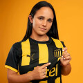 Camiseta de Mujer Puma Peñarol Amarillo - Negro