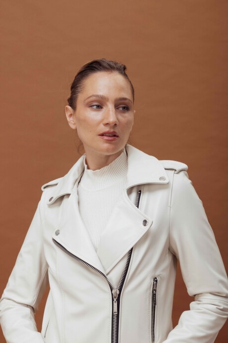 NASA FW26 CHAQUETA OFF WHITE