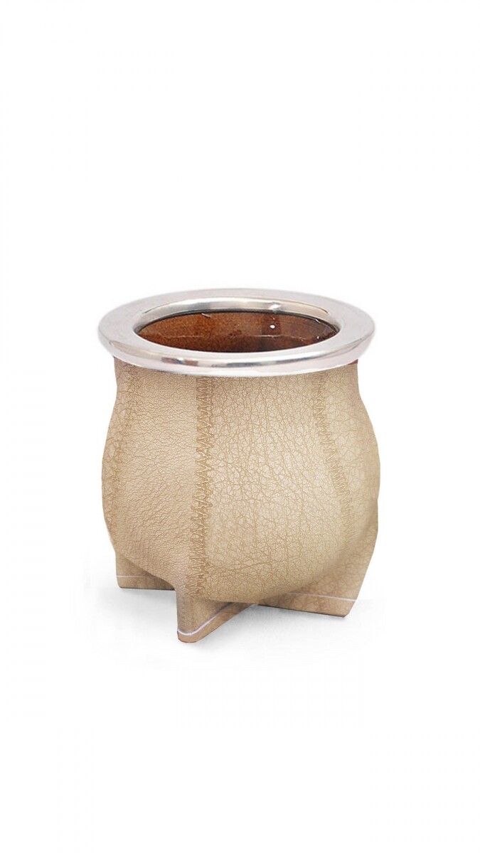 MATE DE CERÁMICA CHICO DELTA - PATCH BEIGE 