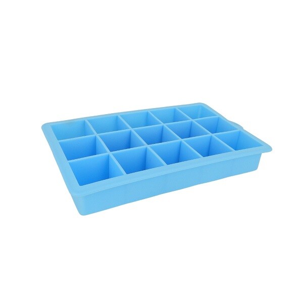 Molde hielo Cubetera silicona grande 11.5x18.5 cms Molde hielo Cubetera silicona grande 11.5x18.5 cms