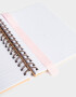 Anotadores Cuadernos y Memos Cuaderno A5 Anillado Con Memo Con Formita Y Stickers - Amarillo Claro
