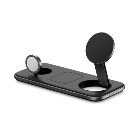 Qi2 Trio Wireless Charging Pad - with Type A,C,G plugs Qi2 Trio Wireless Charging Pad - with Type A,C,G plugs