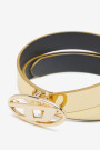CINTURON D LOGO B-1DR Oro