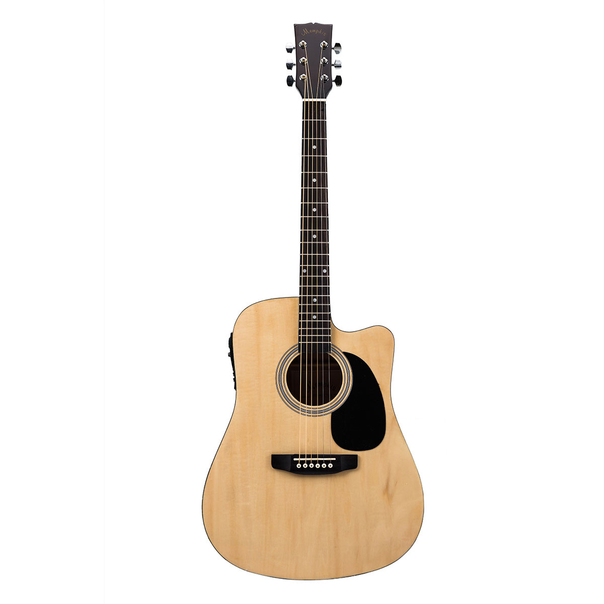 GUITARRA ELECTROACUSTICA MEMPHIS 964 ACERO NATURAL 