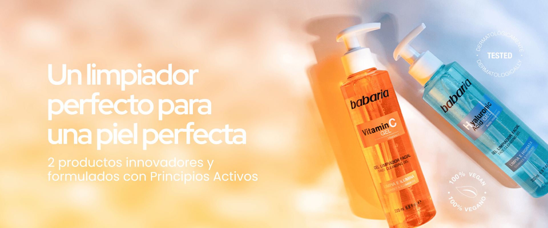 GELES LIMPIADORES HIALURONICO Y VITAMINA C