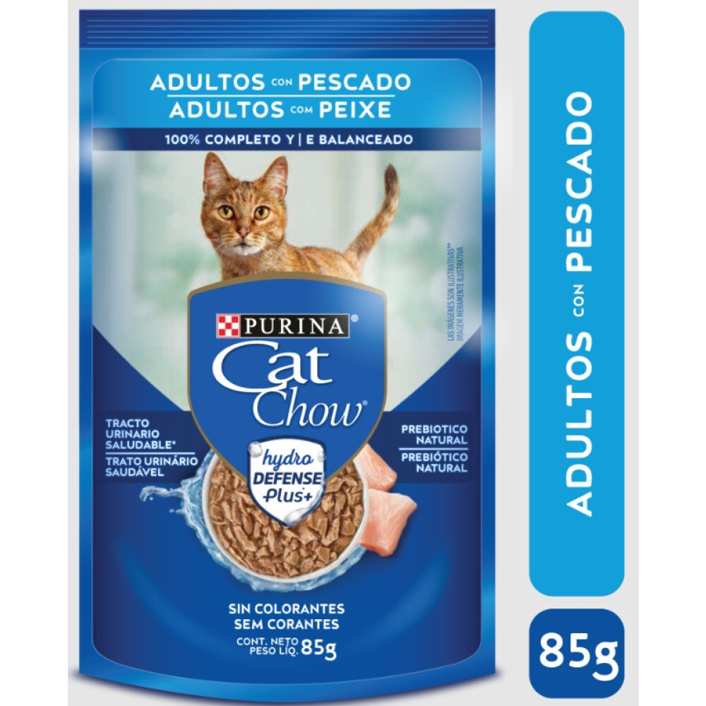 CAT CHOW ADULTOS PESCADO 85 GR CAT CHOW ADULTOS PESCADO 85 GR