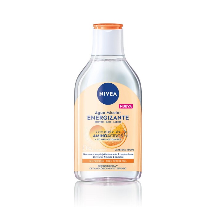 NIVEA FACE CLEAN AGUA MICE VIT C 400 ML única