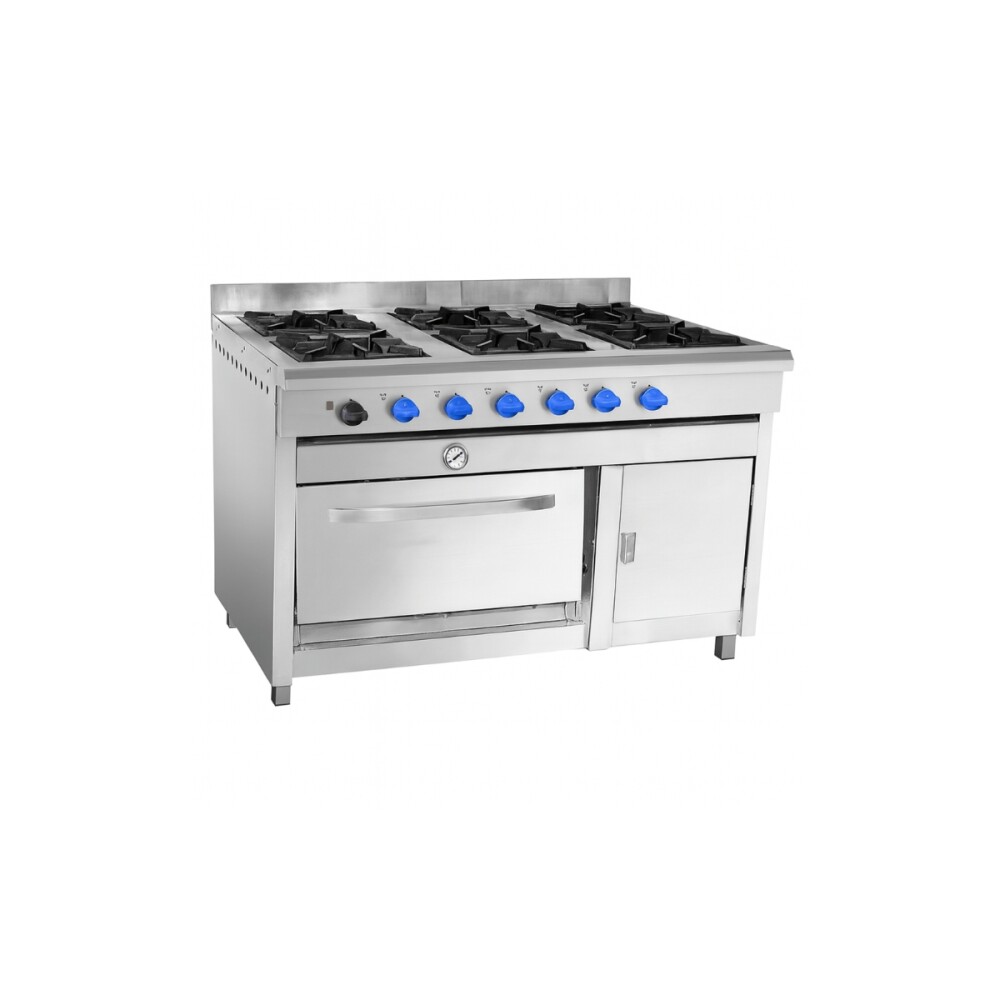 Cocina Comercial 6 Hornallas Supergas Cocina Comercial 6 Hornallas Supergas