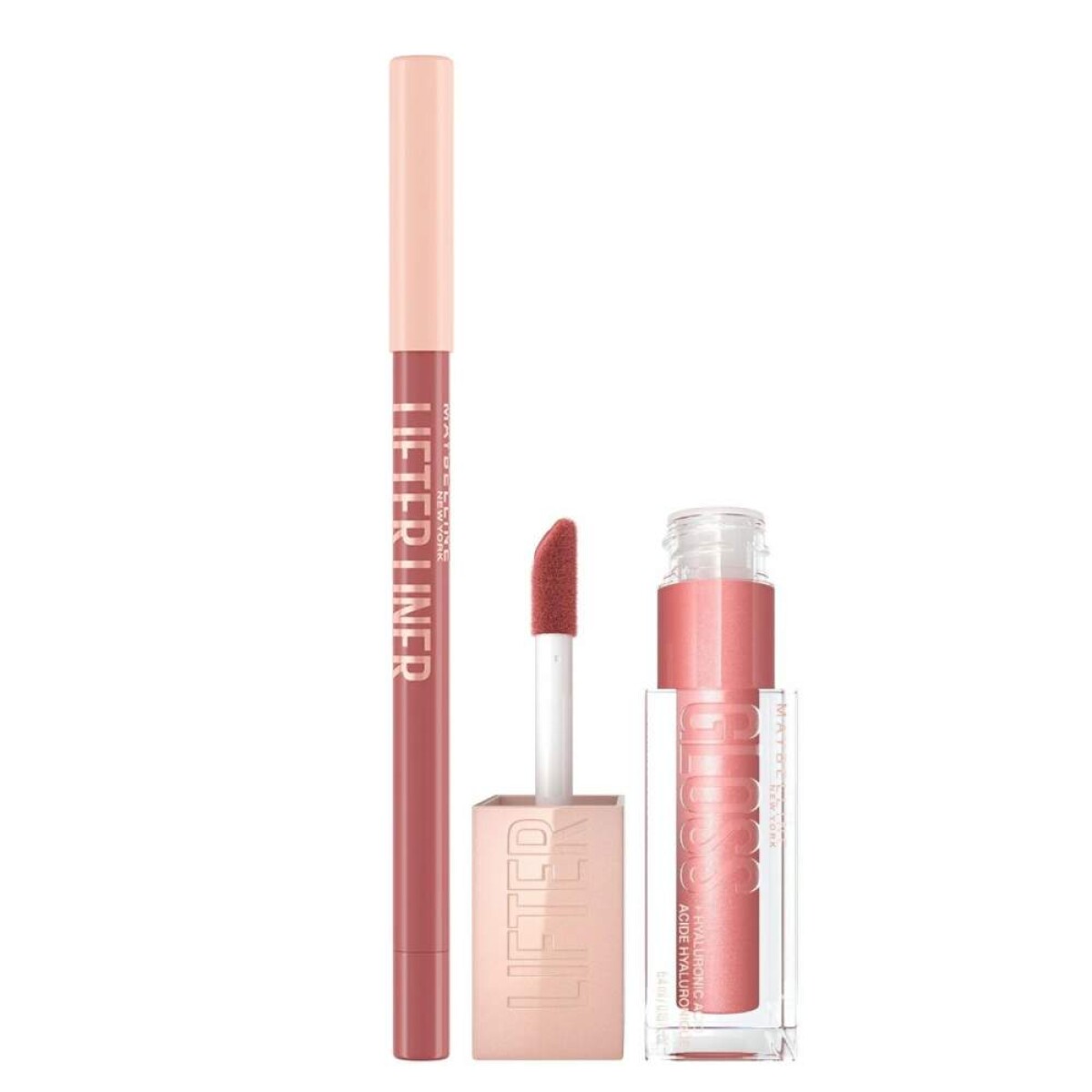 Pack Maybelline Labial Lifter Gloss + Lifter Liner Big Lift 