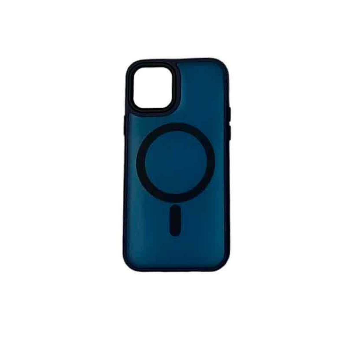 Estuche TPU Para IPhone 12 12 Pro Azul Matte Magsafe 