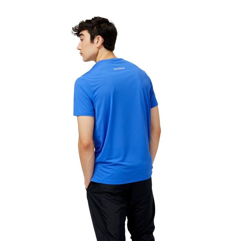 Remera New Balance de Hombre - ACCELERATE - MT23222MIB BLUE