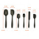 Set 10 Utensilios de Reposteria Negro