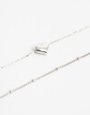 Pulseras Flexibles Sets Metal Pulsera Flexible Set Corazón Metal - Plateado