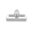 PLUV CUAD. ABRAZADERA P/TUBO STYLE 88mm. Pluv Cuad. Abrazadera P/tubo Style 88mm.