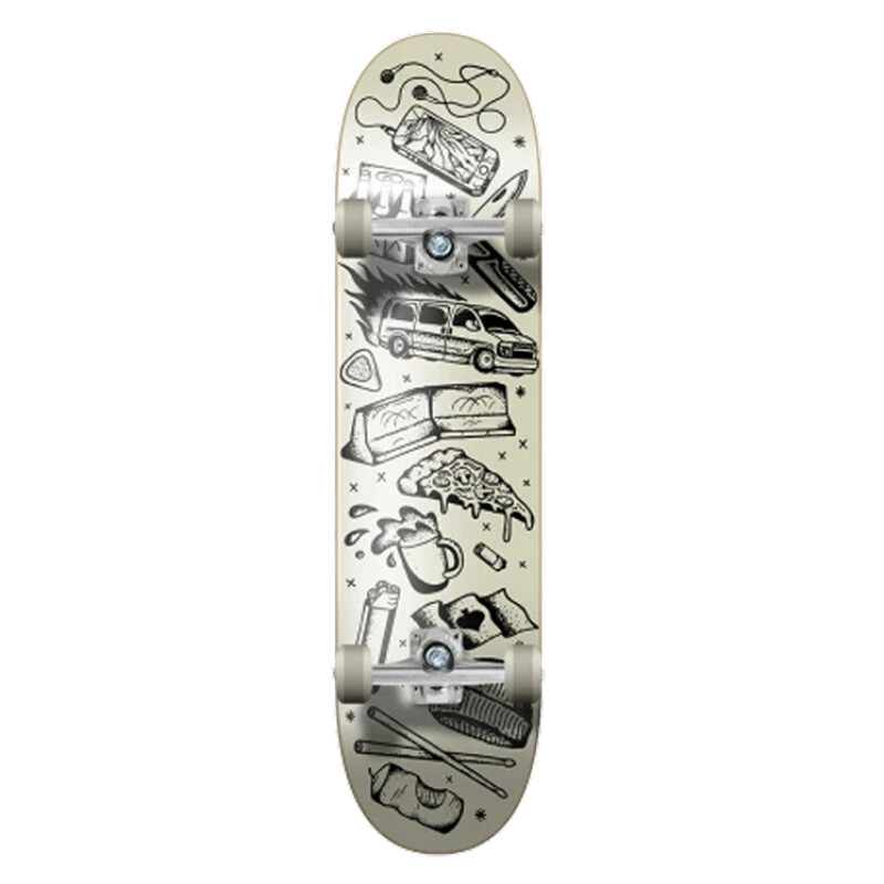 Skate armado KFD PROGRESSIVE WALLPAPER 8.0" Skate armado KFD PROGRESSIVE WALLPAPER 8.0"
