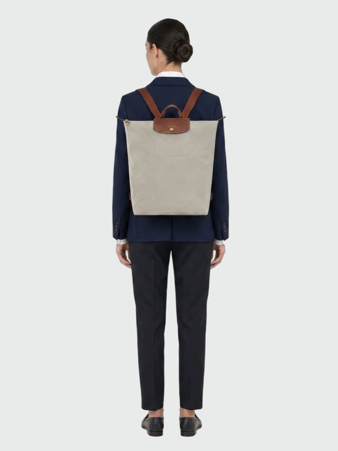 LONGCHAMP - LE PLIAGE ORIGINAL, MOCHILA M Verde