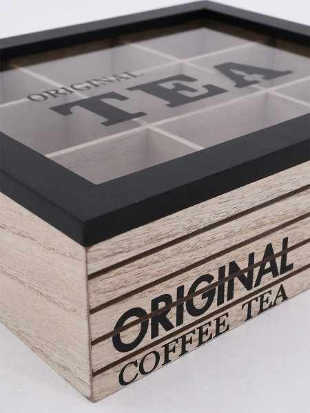 CAJA DE TÉ ORIGINAL MADERA