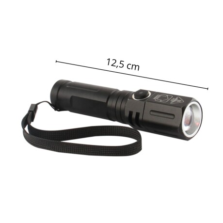 Linterna Foco Zoom Arye Recargable 400 mtrs Linterna Foco Zoom Arye Recargable 400 mtrs