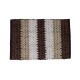 Alfombra De Baño Amalfi Antideslizante Estampada 40x60cm Marrón
