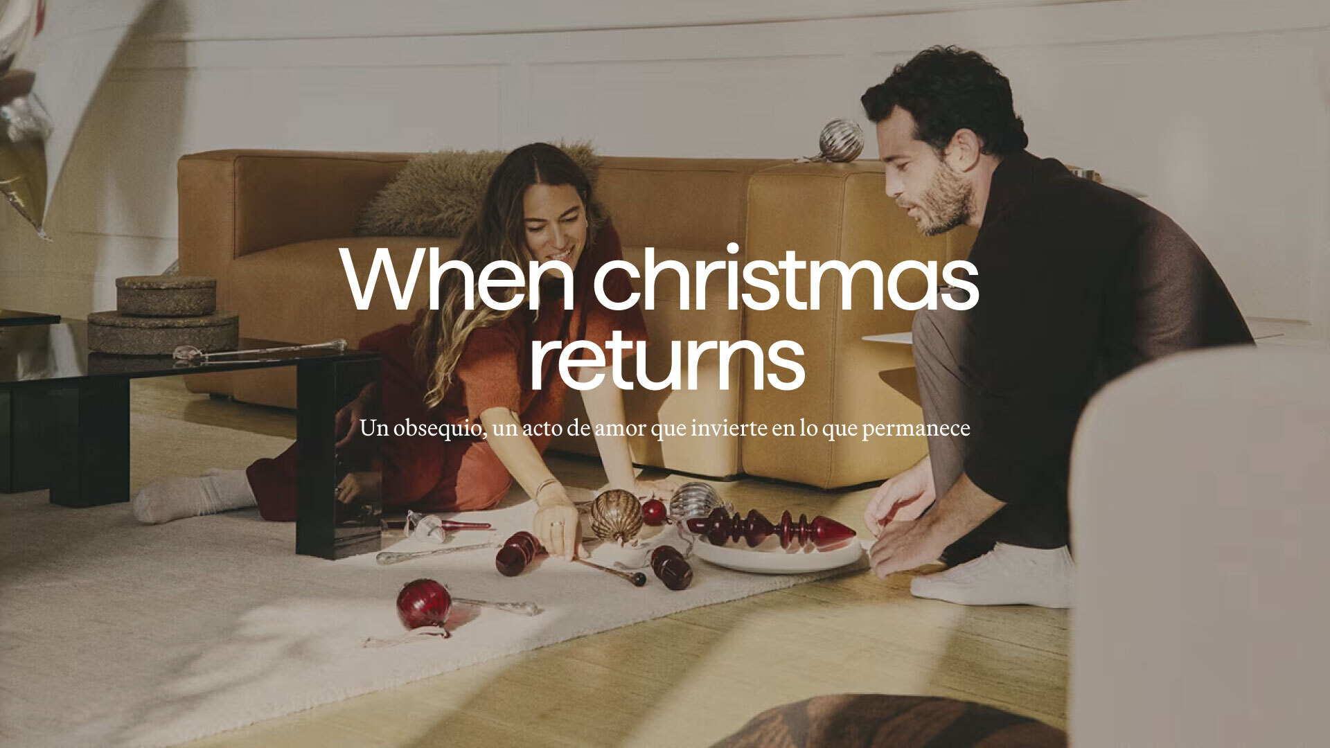 BOTÓN DOBLE: When Christmas Return