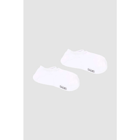 Medias cortas superescotada Blanco