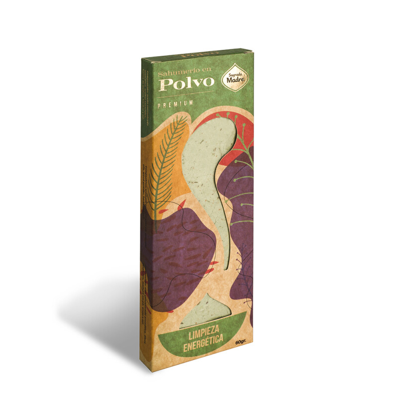 SAHUMERIO EN POLVO SAGRADA MADRE 45GR Limpieza Energética