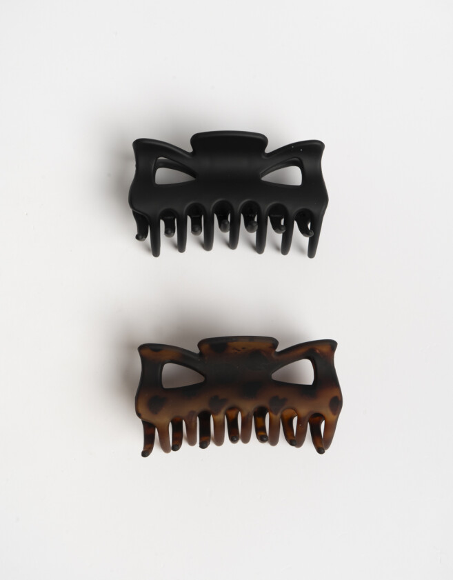 Broches Sets Carey Set De Broches - Combinacion Bicolor