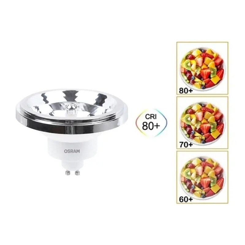 LAMPARA LED OSRAM AR111 DIMERIZABLE GU10 11W 3000K Lámpara LED OSRAM AR111 GU10 Dimerizable 11W 3000K