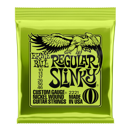 ENCORDADO ELÉCTRICA ERNIE BALL SLINKY REGULAR .010 ENCORDADO ELÉCTRICA ERNIE BALL SLINKY REGULAR .010