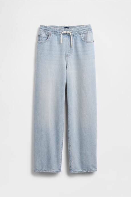 Jean Baggy Ultrasoft Niño Light Wash