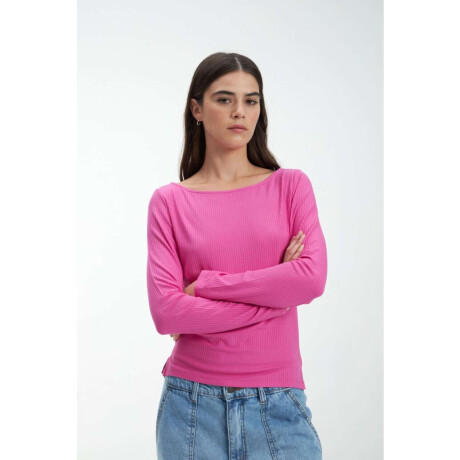 Top Oberta Magenta