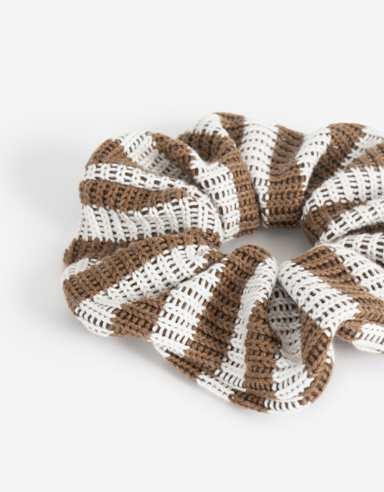 Skunzies Estampados Scrunchie - Estampado Rayas