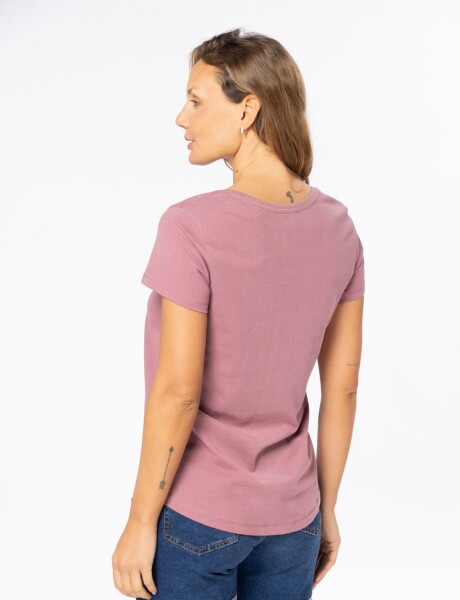 REMERA LISA Rosa oscuro