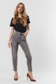 Jeans Brenda Semi Acampanado Light Grey Denim