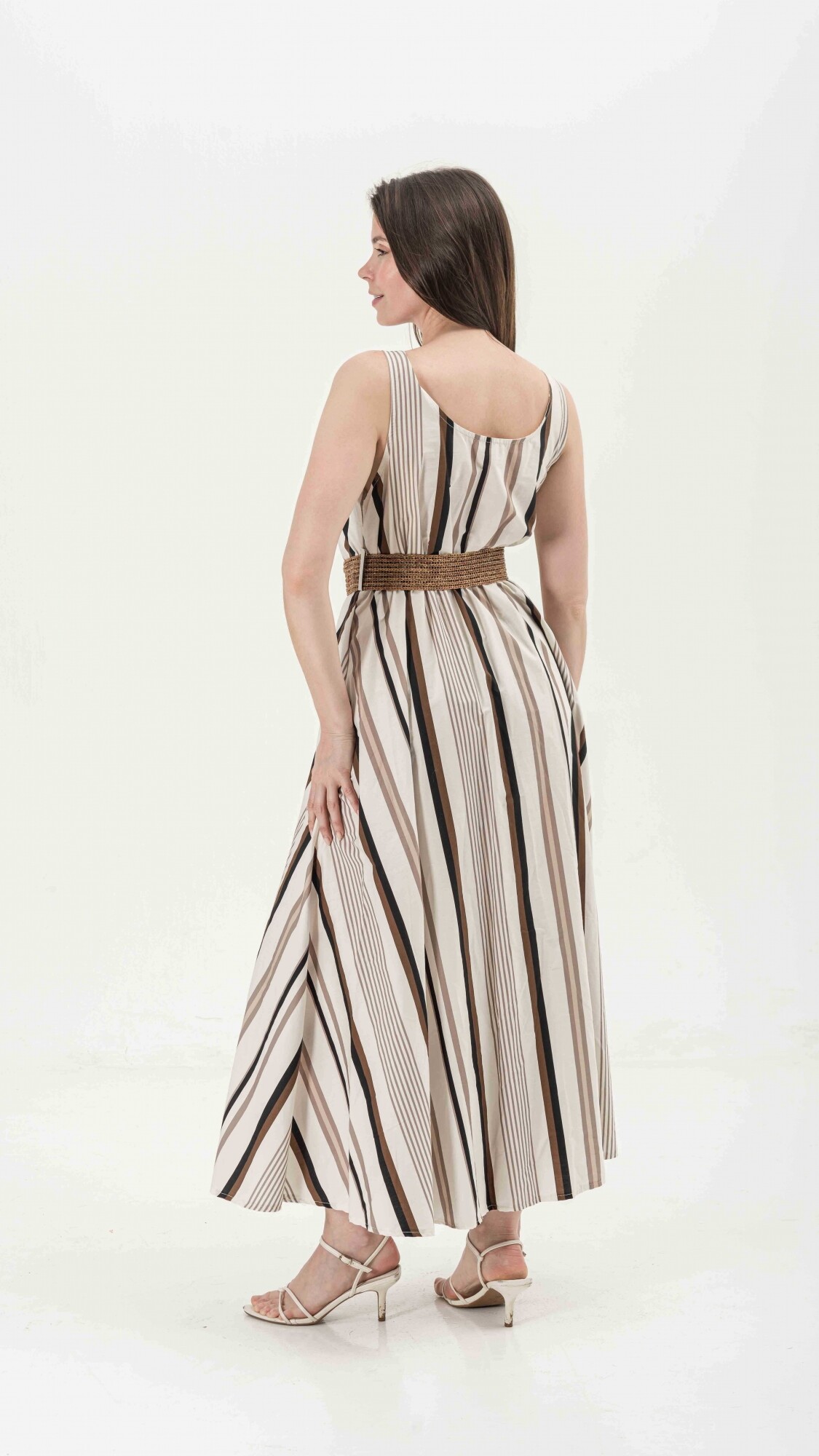 VESTIDO MIRE ESTAMPADO BLANCO