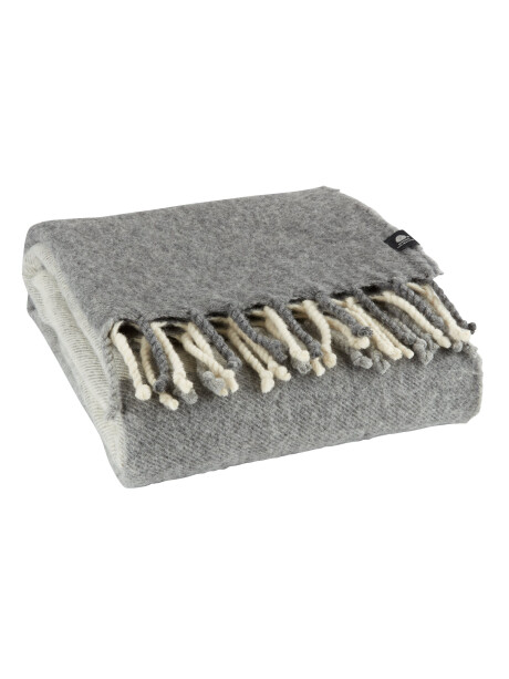 Manta throw LUNDKARSE 130x170 lana gris/beige Manta throw LUNDKARSE 130x170 lana gris/beige