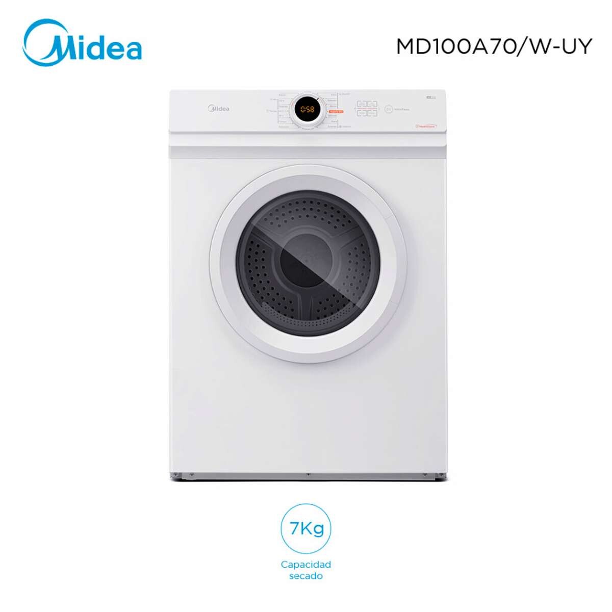 Secarropas frontal 7Kg Midea - MD100A70 