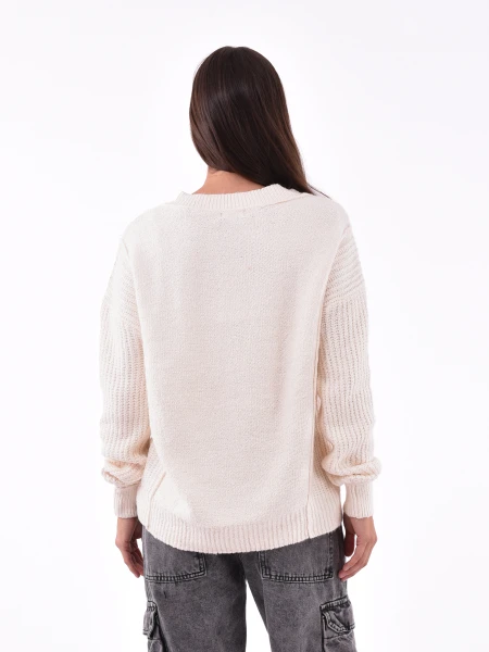 BUZO MANIL OFF WHITE