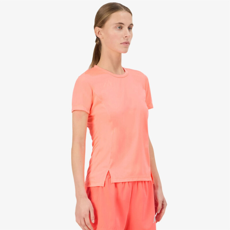 Polo Training Eria Mujer Neon Coral