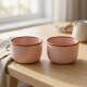 Set x2 Ramequin cerámica 9x5,5 cm ROSADO