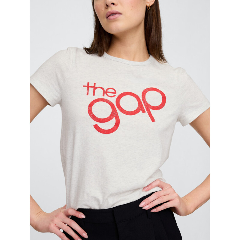 V-FRCH SS FAV CREW NVL PALE GREY HEATHER BC01