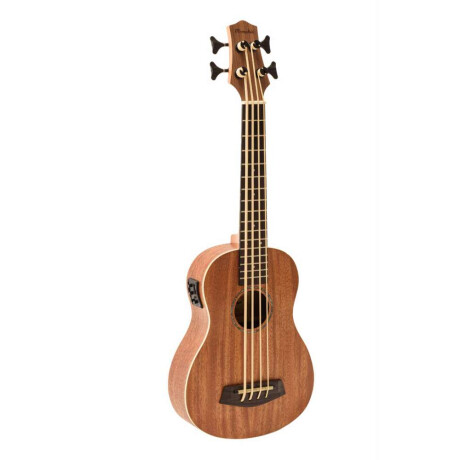 Ukelele Electroacústico Memphis Ubass1 Natural Con Funda