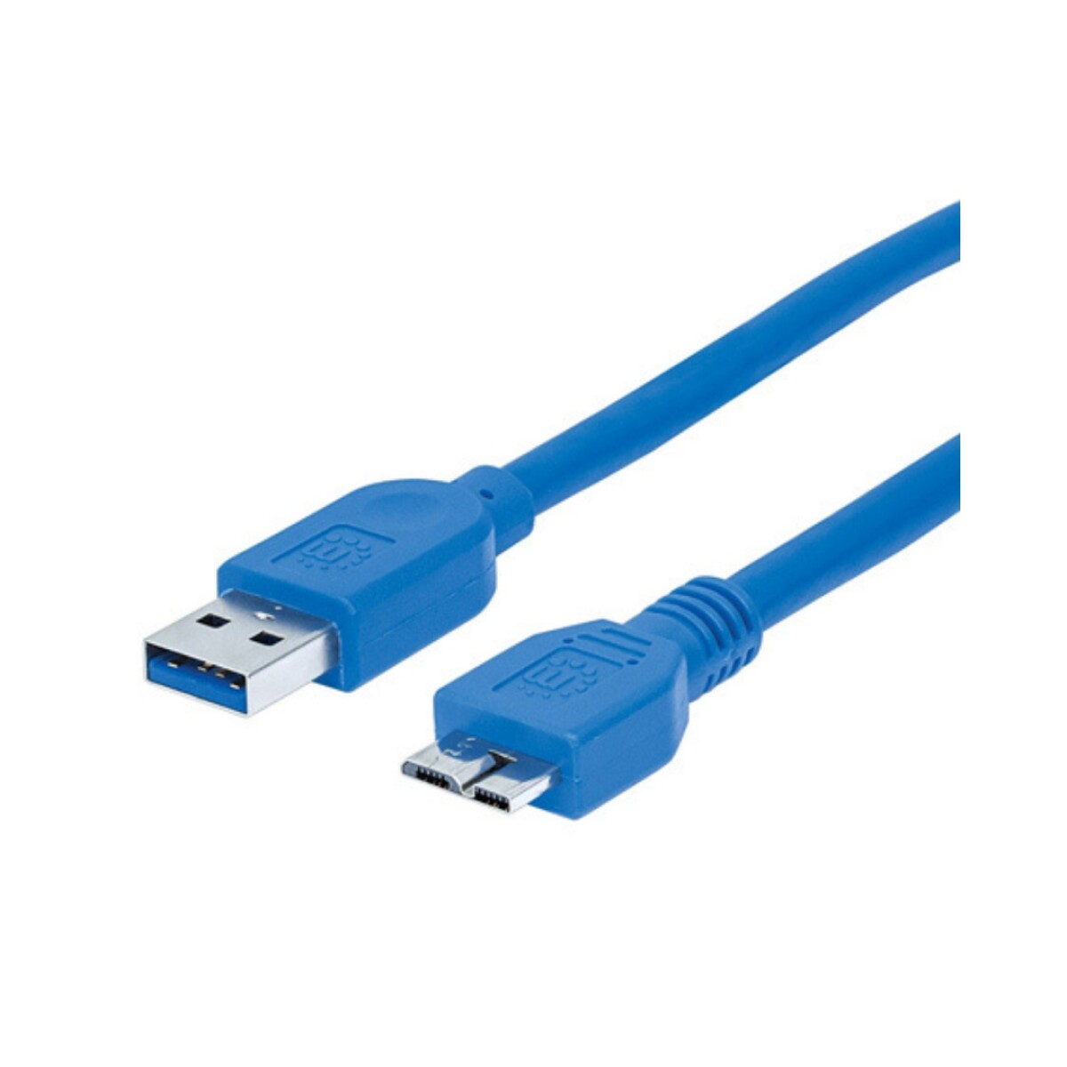Cable USB 3.0 para disco duro externo a MicroB 0.5 mts HDD 
