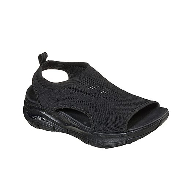 Sandalias Arch Fit - City Catch Negro